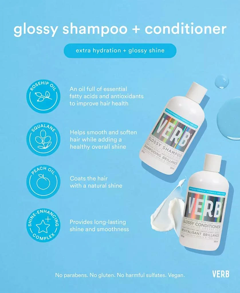 VERB Glossy Shampoo, 12 oz. 7