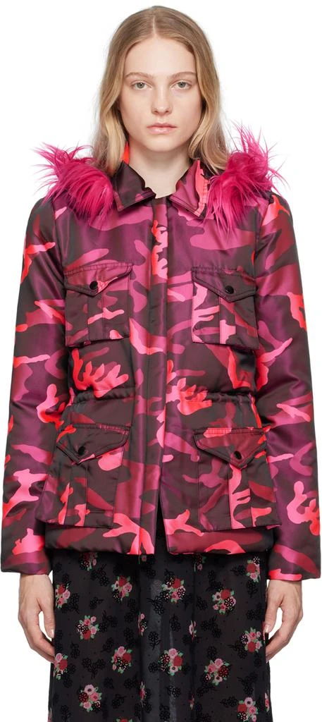 Anna Sui Pink Camouflage Jacket 1