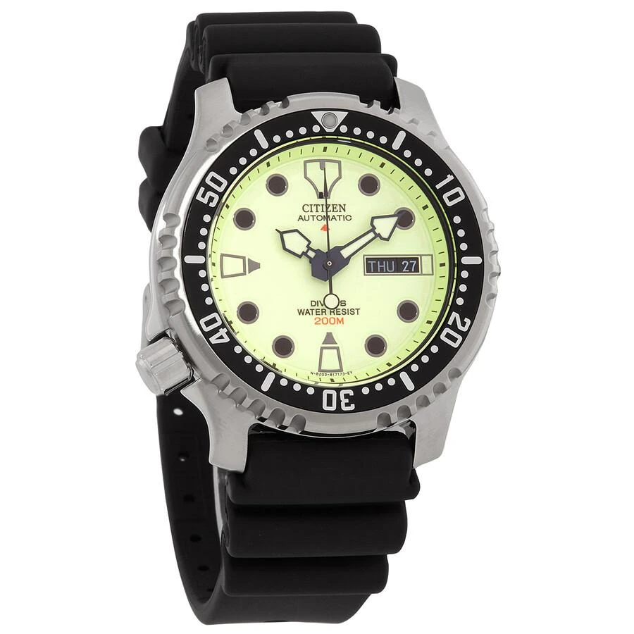 Citizen Promaster Marine Automatic Green Dial Men's Watch NY0040-09W 1