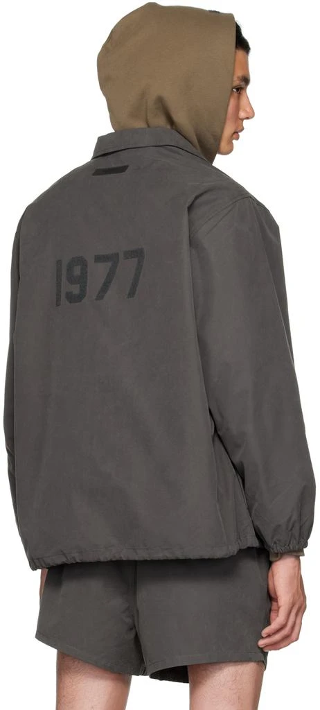 Essentials Gray Drawstring Jacket 3