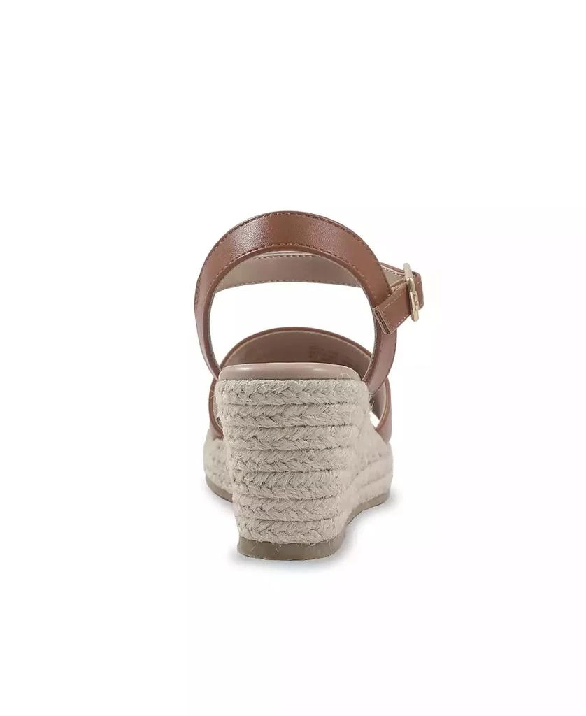 Sam Edelman Little and Big Girls Lucia Band Espadrille Wedge Sandals 6