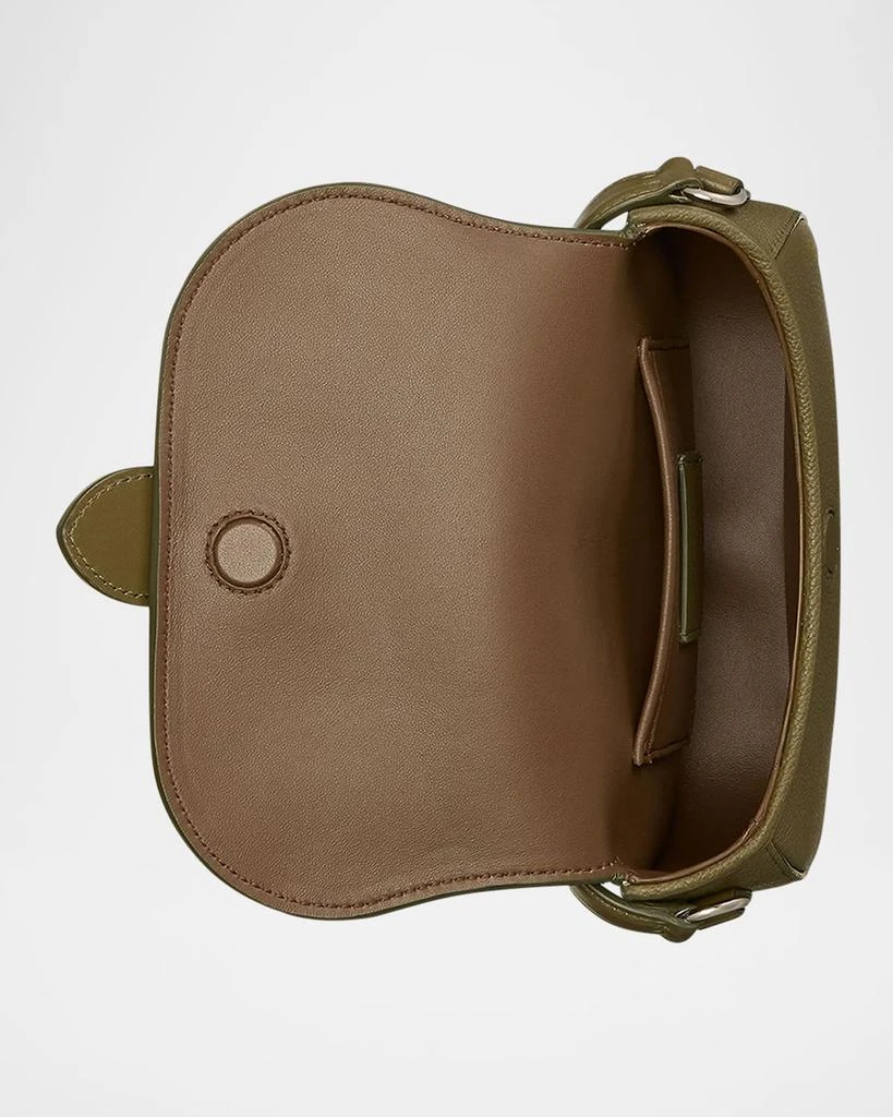 Ralph Lauren Welington Mini Flap Leather Wallet on Chain 3
