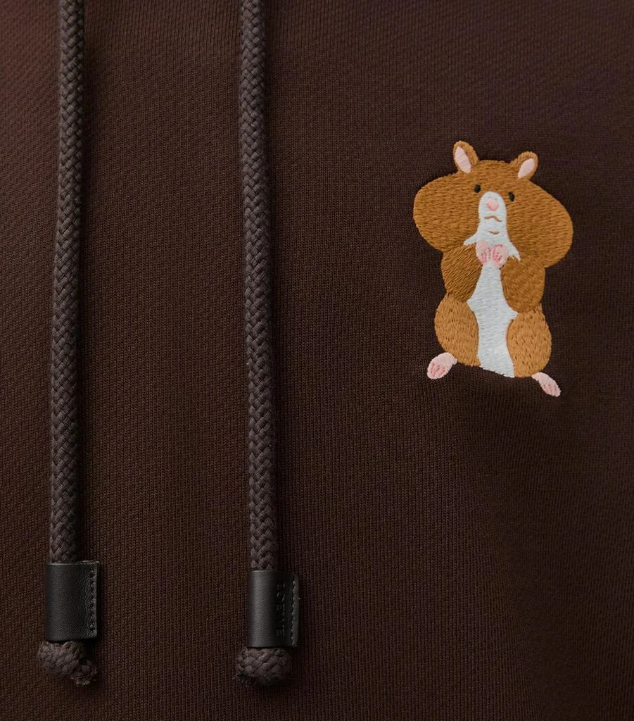 Loewe x Suna Fujita Cotton-Blend Hamster Hoodie 5