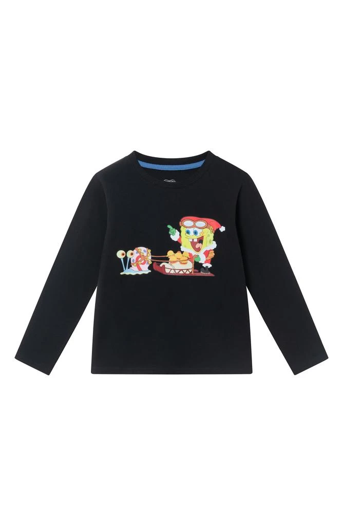 Andy & Evan Kids' SpongeBob Long Sleeve Graphic T-Shirt 1