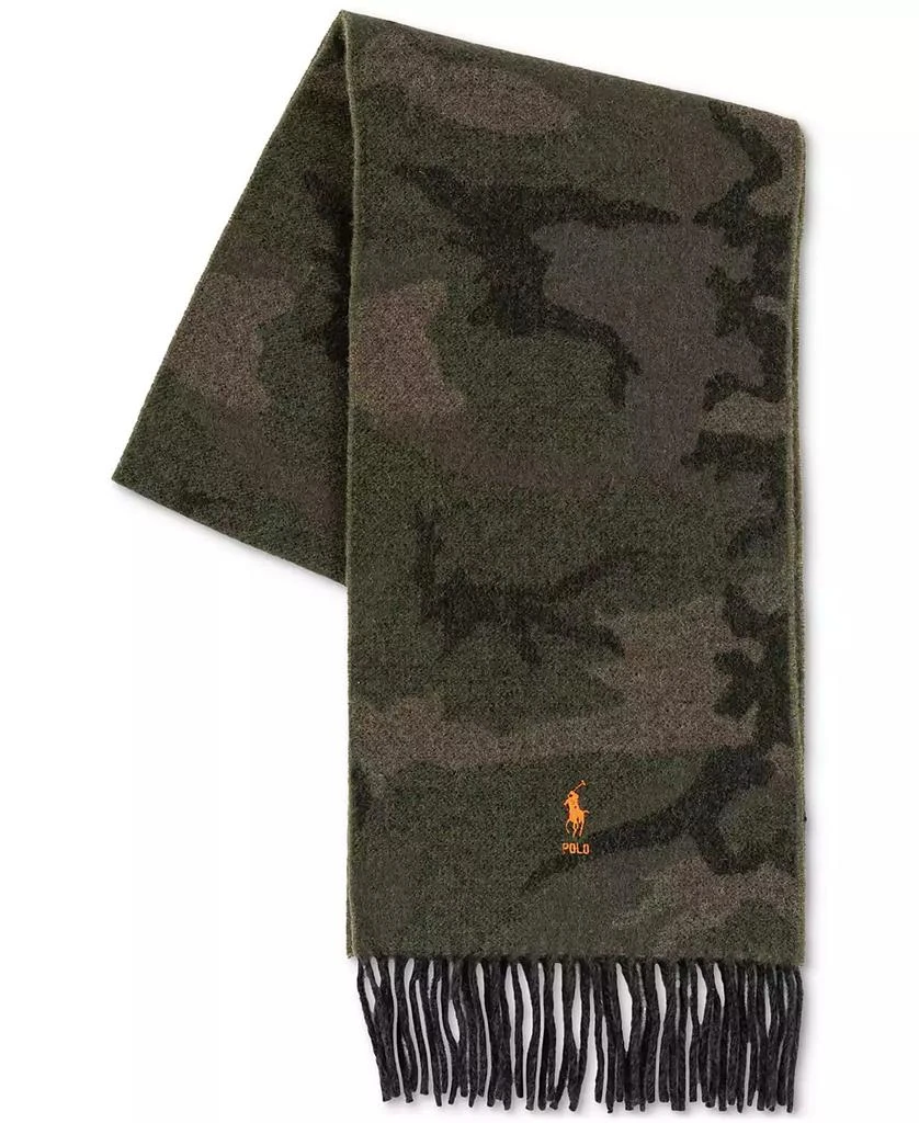 Ralph Lauren Men
s Camo Jacquard Scarf 2