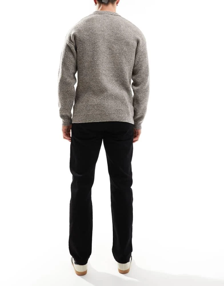 French Connection Mens French Connection regular fit jeans in black 2