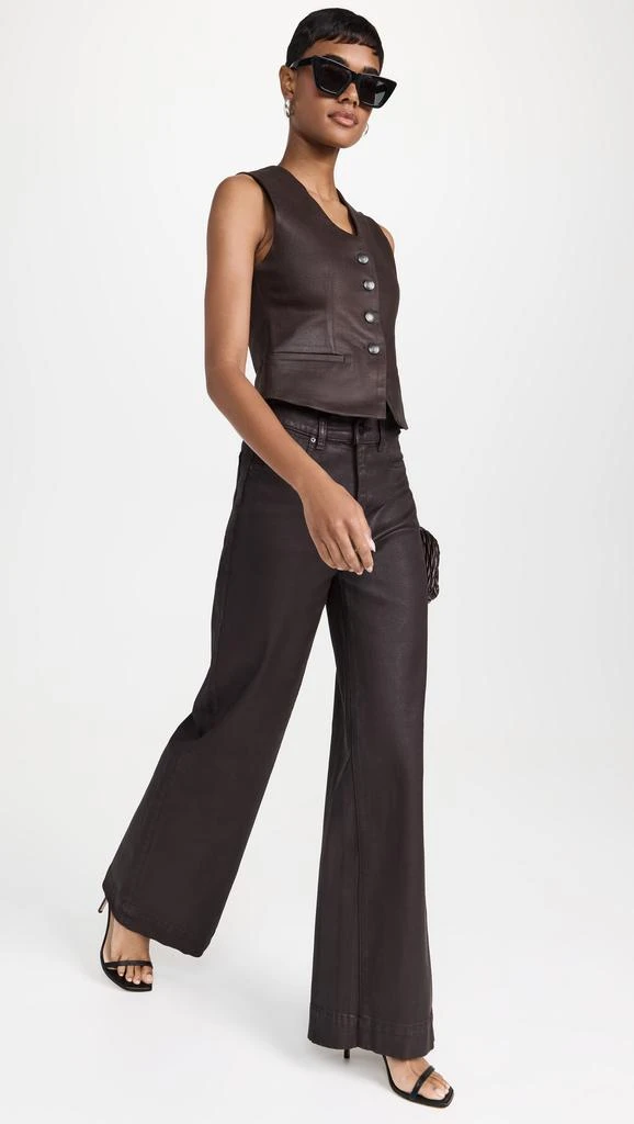 DL1961 Tailored Coated Denim Vest 4