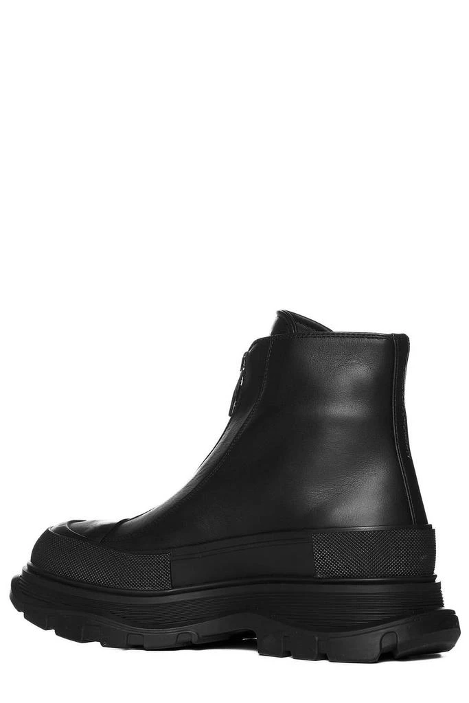 Alexander McQueen Alexander McQueen Tread Slick Zip Detailed Boots 3