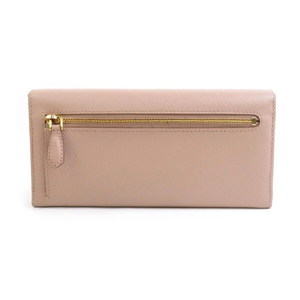 Prada Leather Long Wallet (Bi-Fold) (Pre-Owned) 2
