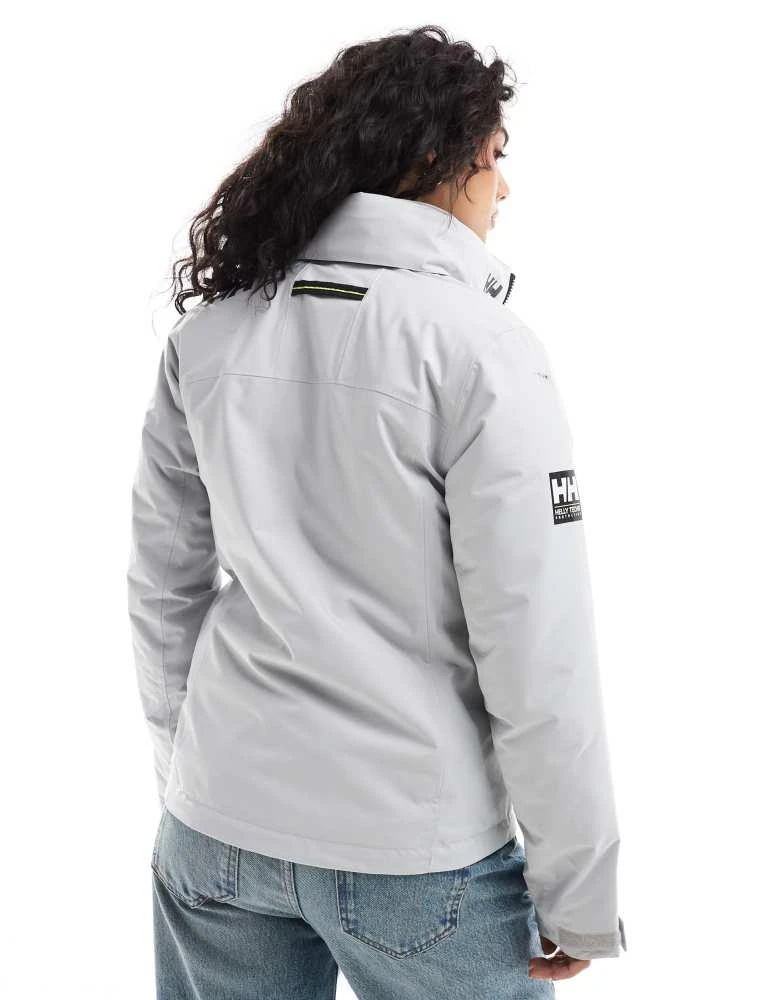 Helly Hansen Helly Hansen Crew hooded midlayer sailing jacket 2.0 in grey 4