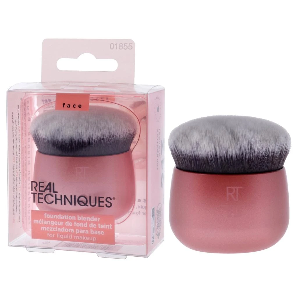 Real Techniques Foundation Blender for Liquid Makeup - 213 by Real Techniques for Women - 1 Pc Brush 4