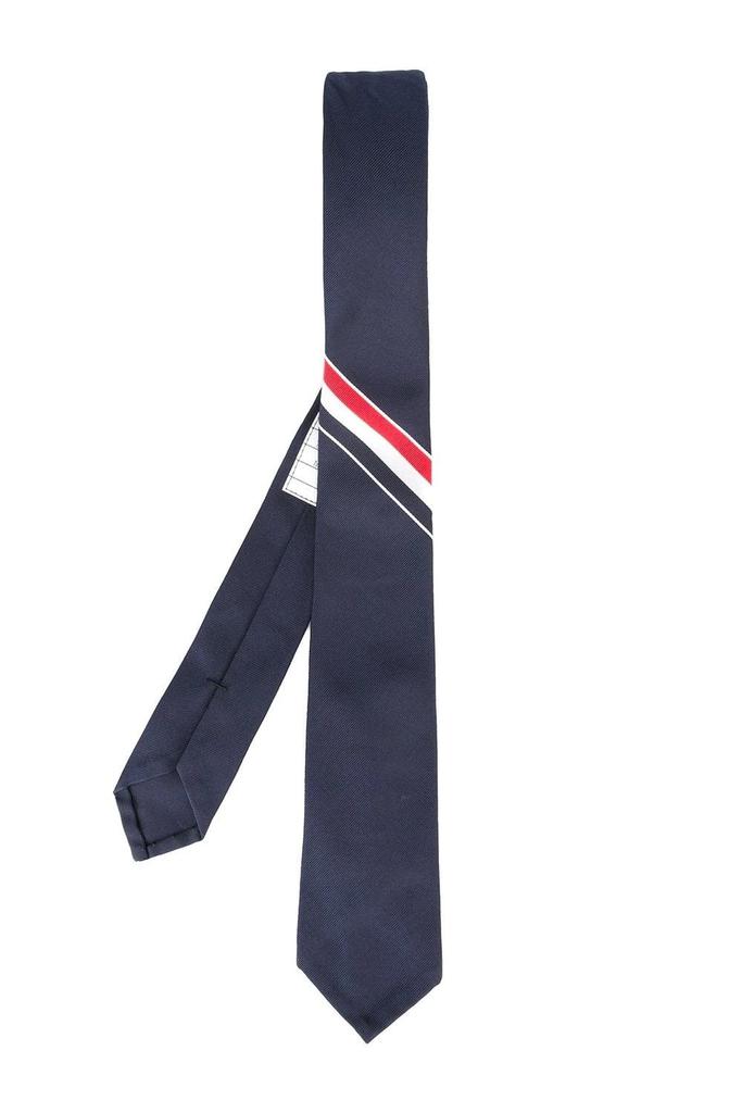 undefined RWB Jacquard Silk Cotton Tie Navy