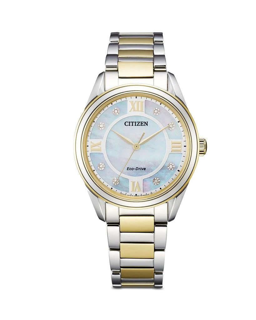 Citizen Eco Drive Arezzo Diamond Watch, 32mm 1