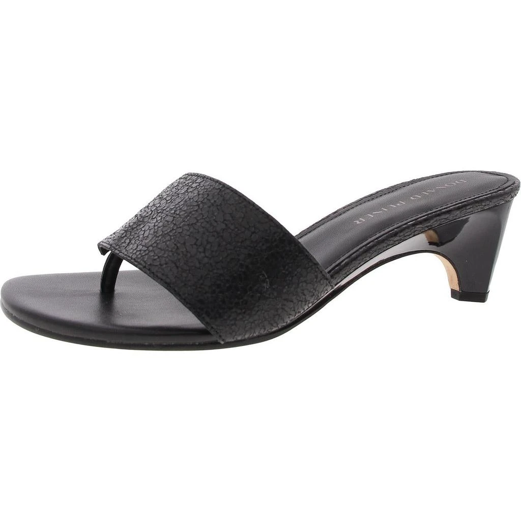 Donald J Pliner Womens Toe Loop Mule Sandals 1