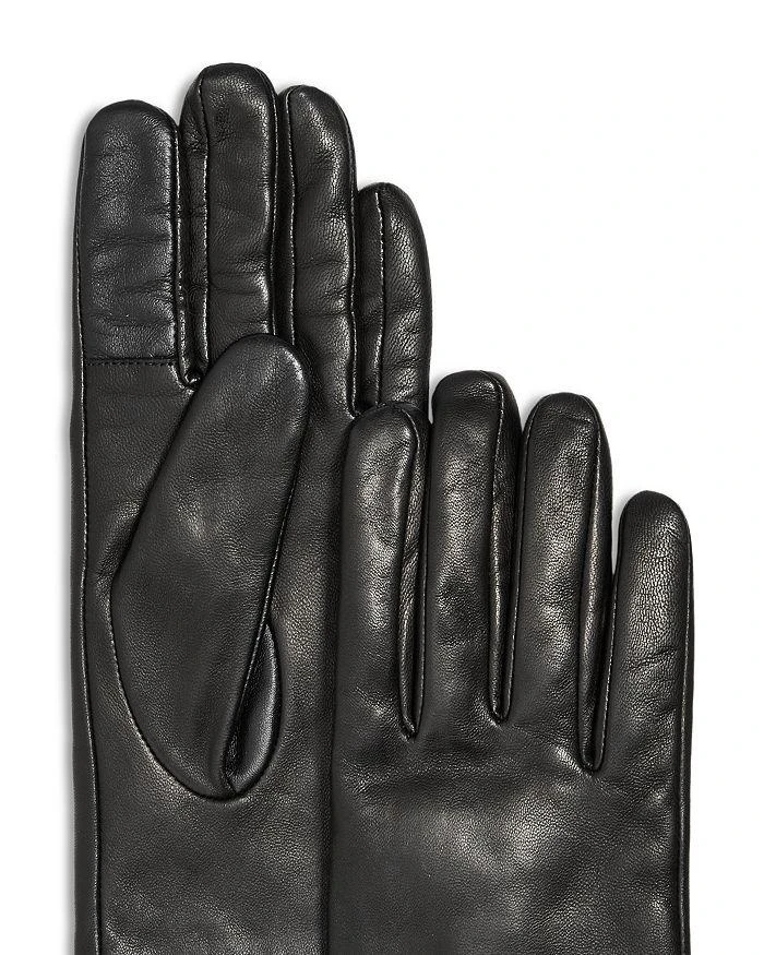 Bloomingdale
s Cashmere Lined Leather Tech Gloves - Exclusive 2