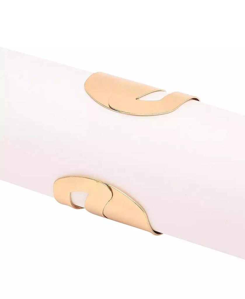 SOHI Gold-Plated Handcuff Bracelet 6