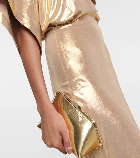 Norma Kamali Obie metallic jersey maxi dress - Dresses & Skirts -  BeyondStyle
