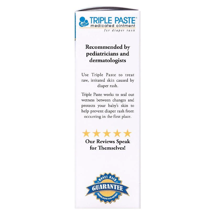 Triple Paste Medicated Ointment for Diaper Rash Fragrance Free 10