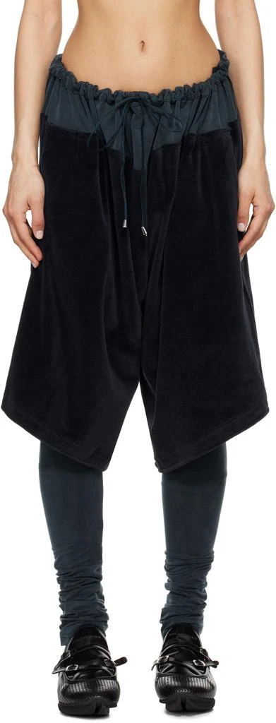 Kiko Kostadinov Navy Pennon Jersey Trousers 1
