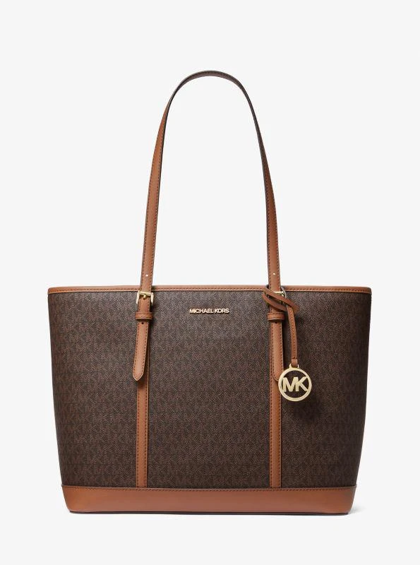 Michael Kors Jet Set Travel Large Logo Tote Bag 1