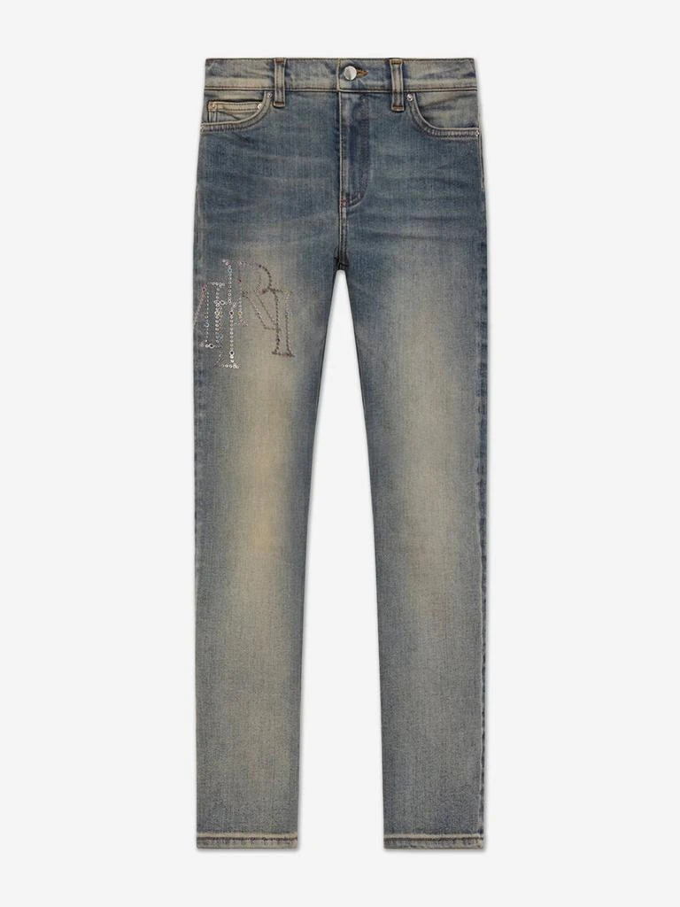 AMIRI Amiri Kids Staggered Jeans in Blue