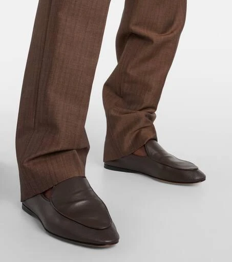 The Row Awar leather loafers 4