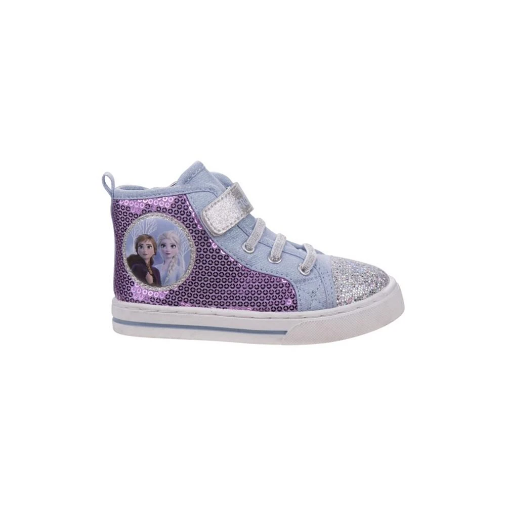 Disney Frozen 2 Anna and Elsa Little Girls Sneaker 2