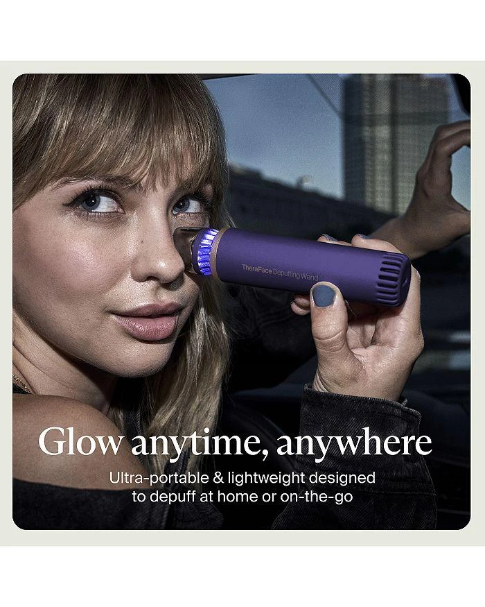 Therabody Theraface Depuffing Hot & Cold Therapy Skin Care Wand - Indigo 8
