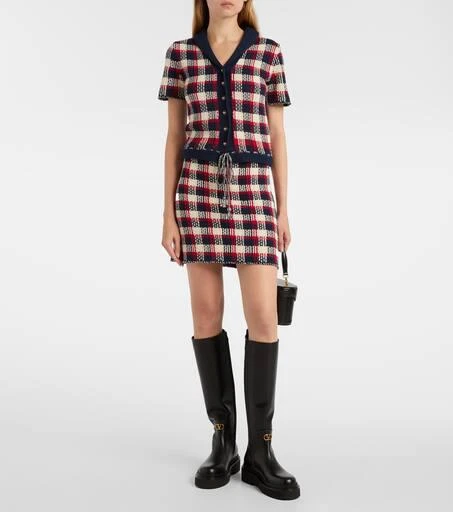 Valentino VLogo leather knee-high boots 3