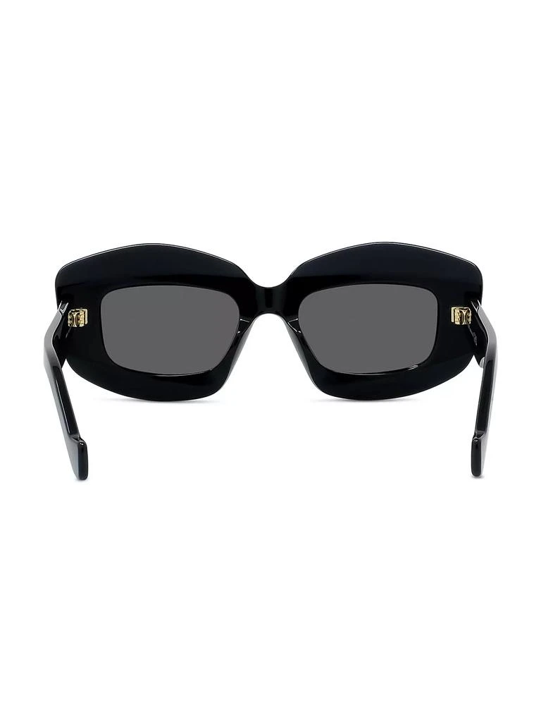 Loewe Chunky Anagram 49MM Rectangular Sunglasses 6