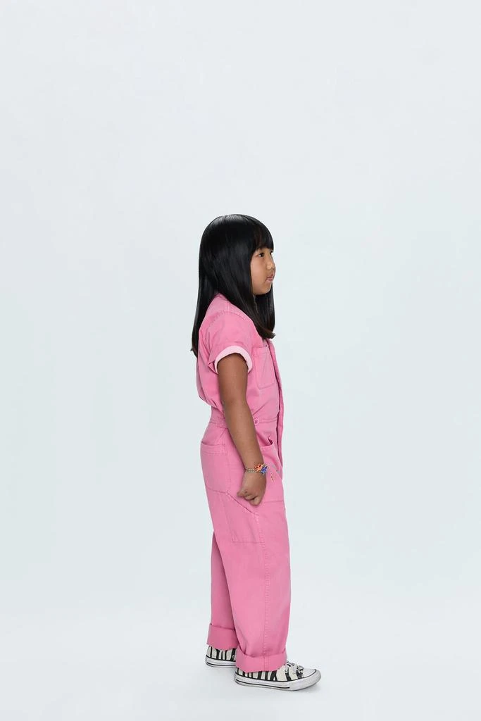 Pistola Denim Little Grover Playsuit - Flamingo 3