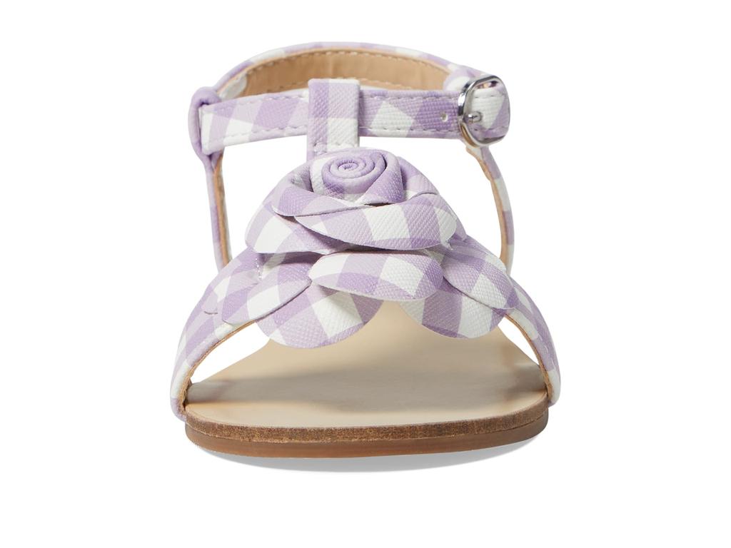 Janie and Jack Gingham Flower Sandal (Toddler/Little Kid/Big Kid)