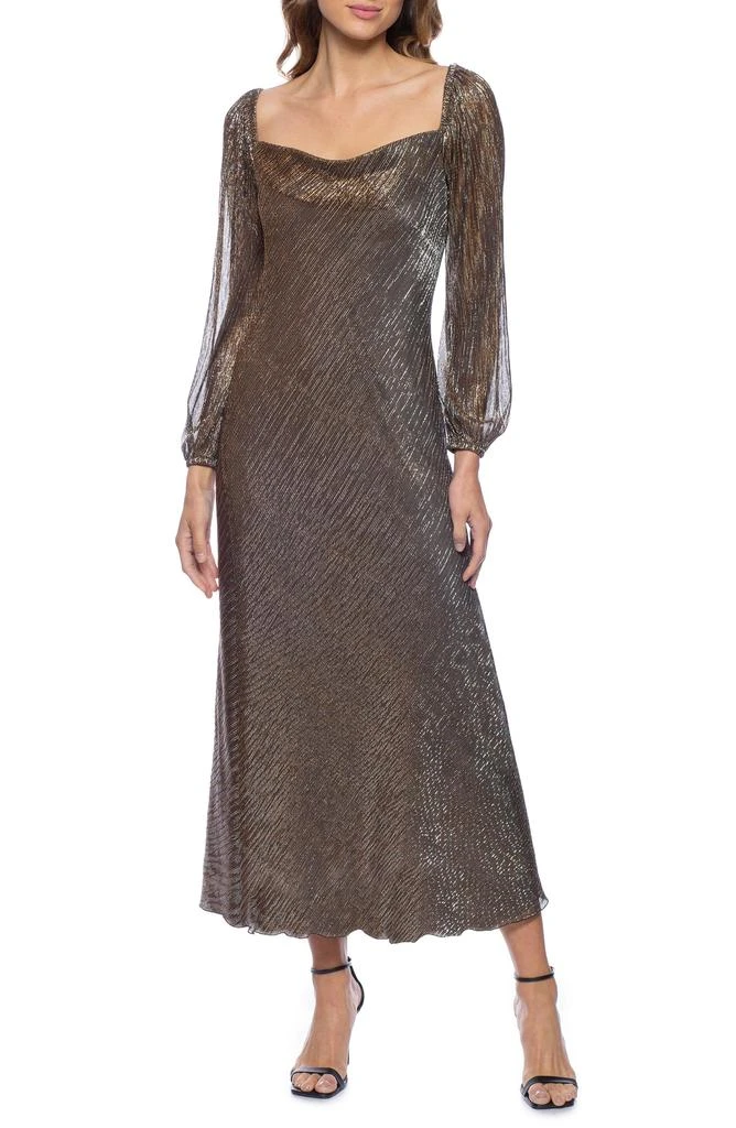 jade lace midi dress Baltic Born Womens Shaneen Ruched Midi Dress | Jade Floral Shimmer