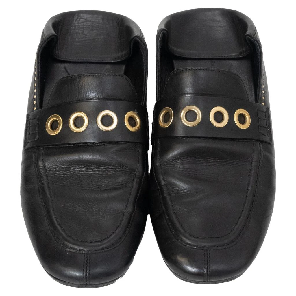 Isabel Marant Fosten Convertible Loafers in Black Leather 5