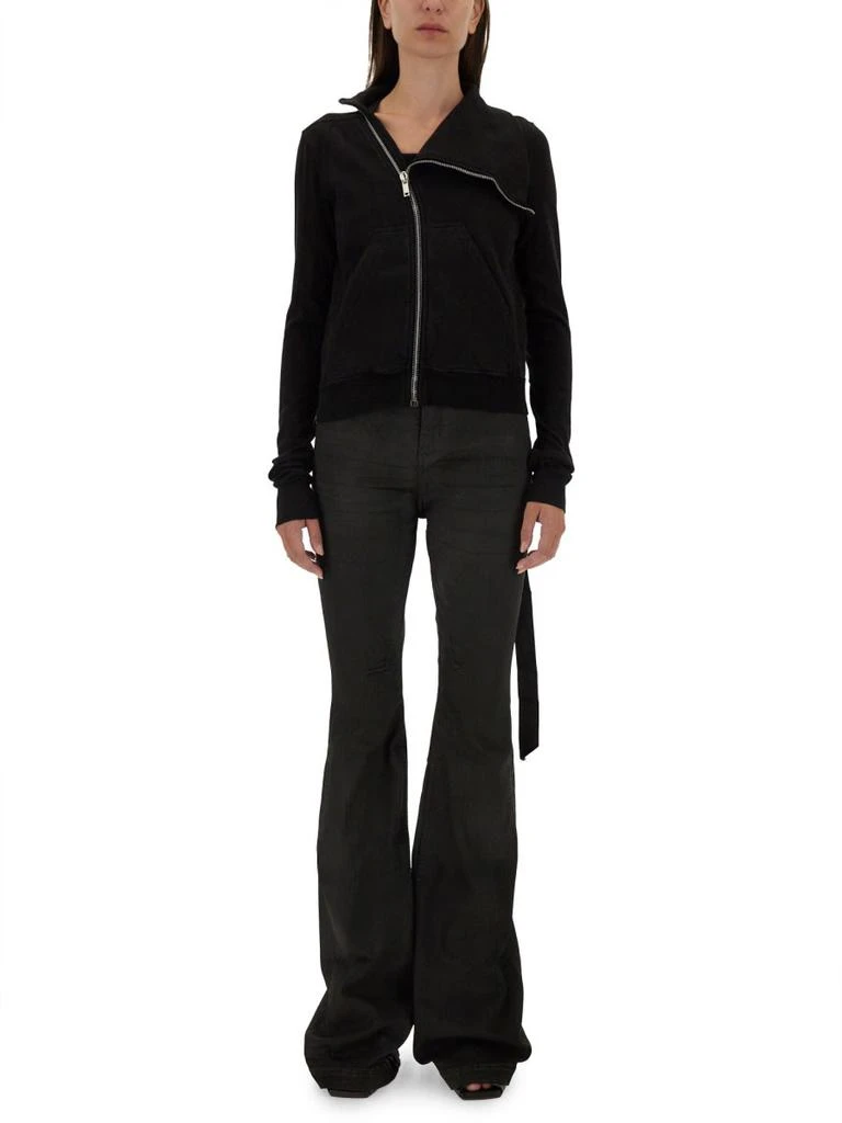 DRKSHDW Zip Sweatshirt. 1
