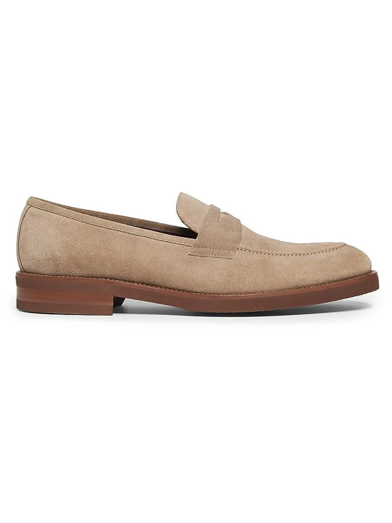 To Boot New York Brady Suede Penny Loafers 1