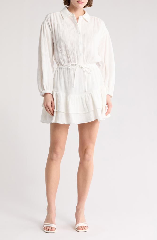 Lush Cotton Muslin Shirtdress