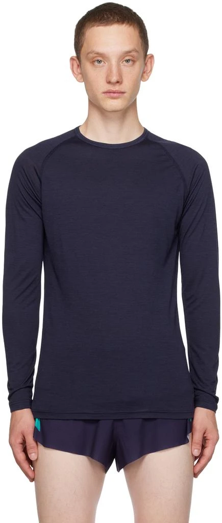 Soar Running Navy Base Long Sleeve T-Shirt 1