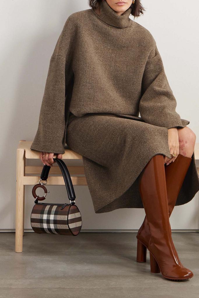 GAUCHERE Lama-blend turtleneck sweater