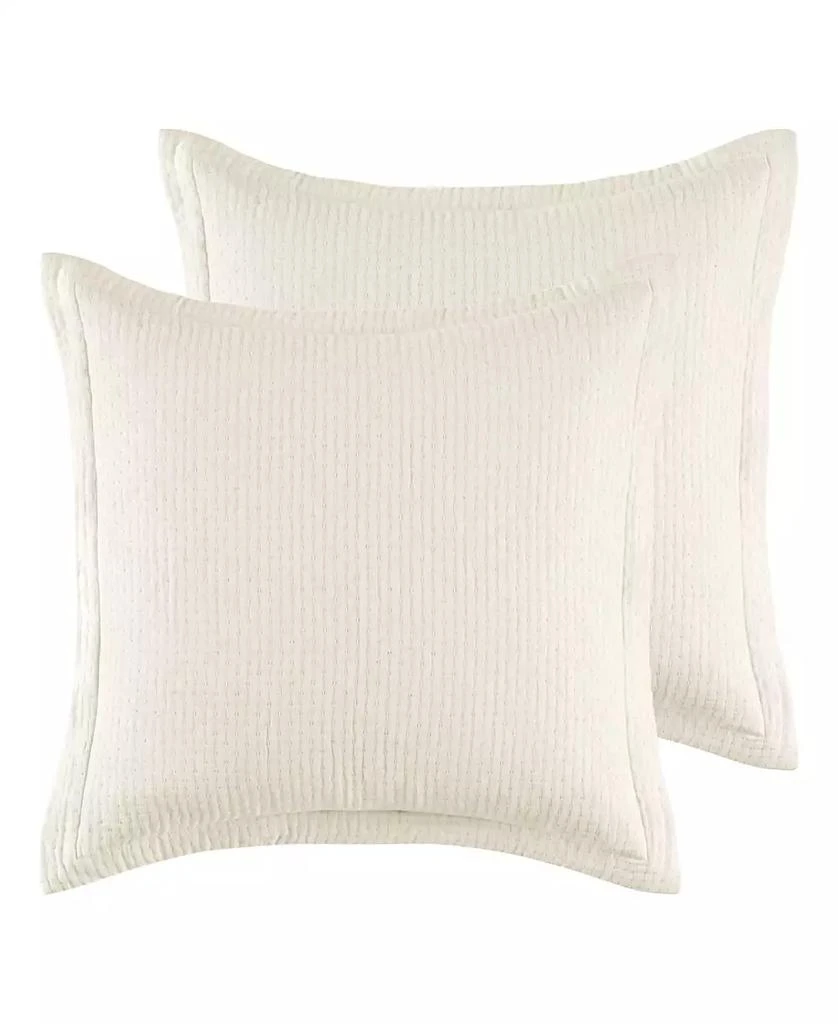 Levtex Reeded 2-Pc. Sham Set, European 1