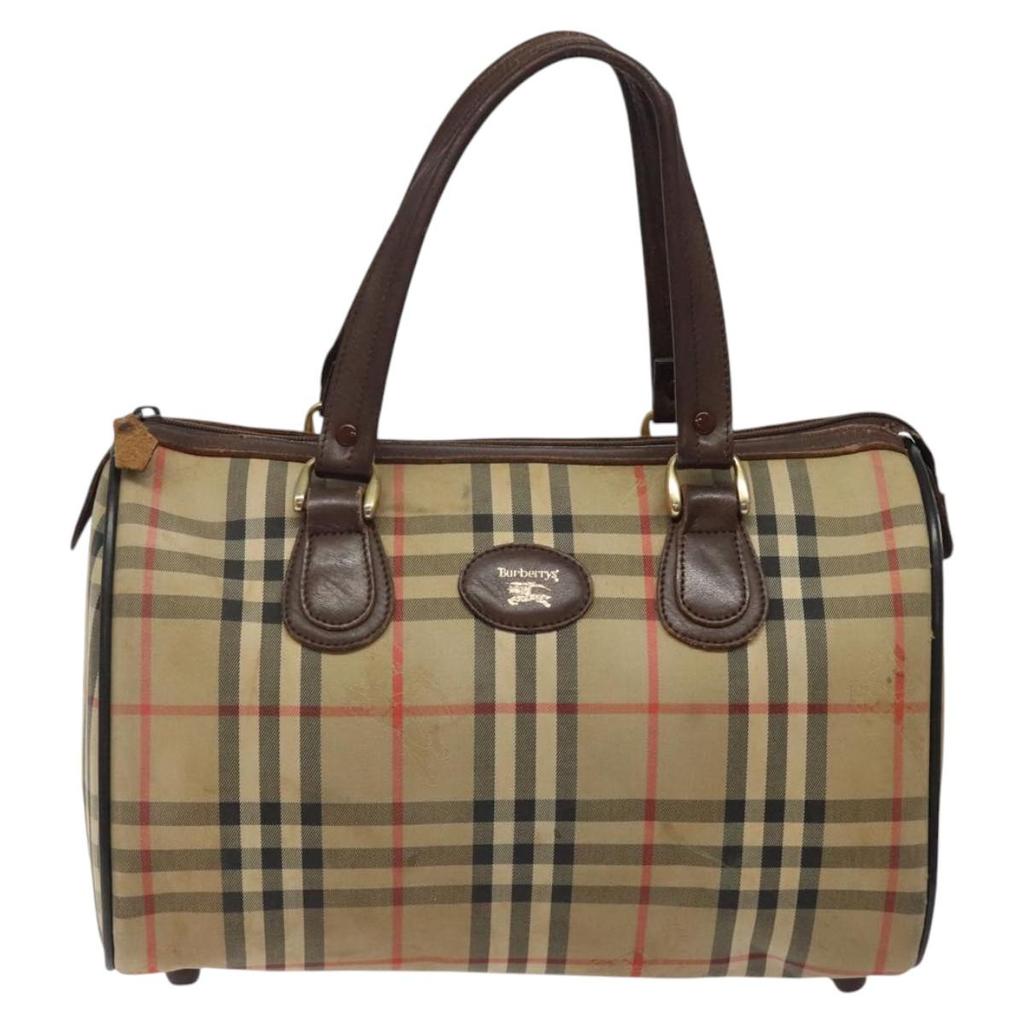 Burberry Burberry Small Elizabeth Checked Foldover-Top