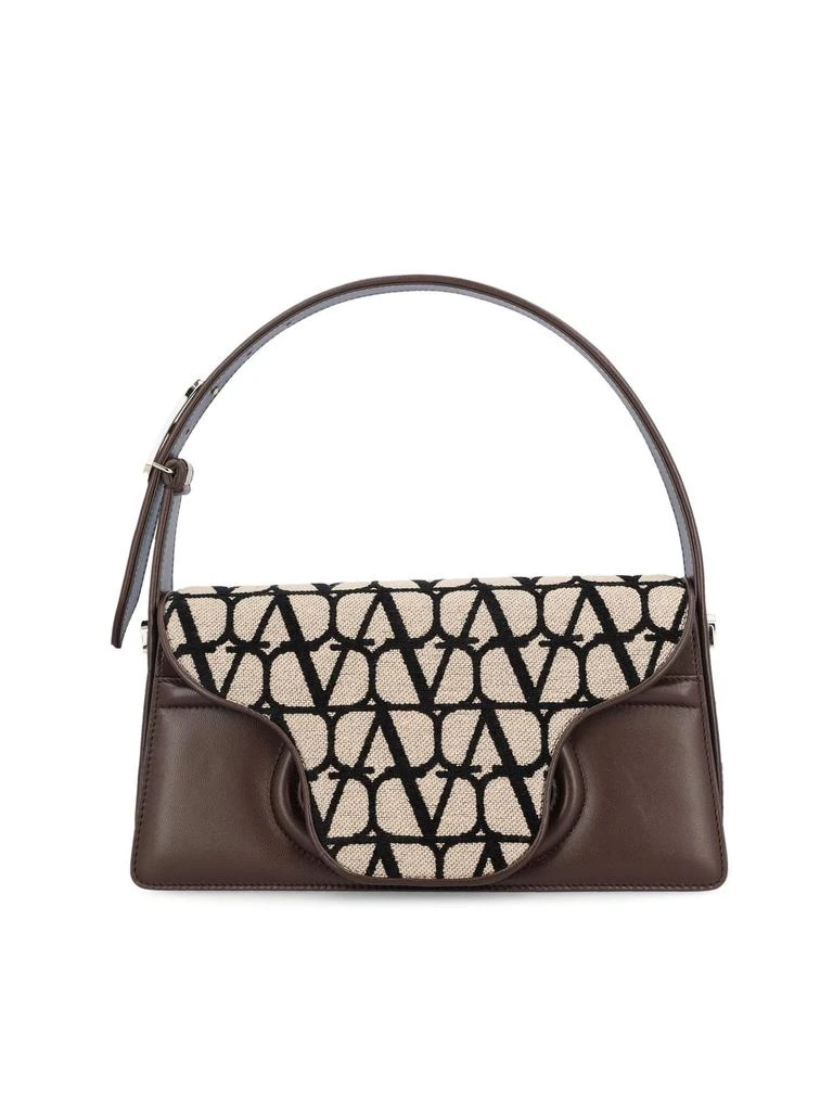 Valentino Valentino Le Grand Deuxième Logo Plaque Shoulder Bag 1