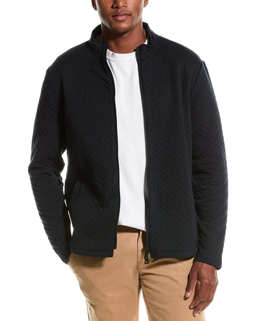 M- MAGASCHONI M Magaschoni Mock Zip-Up Jacket 1