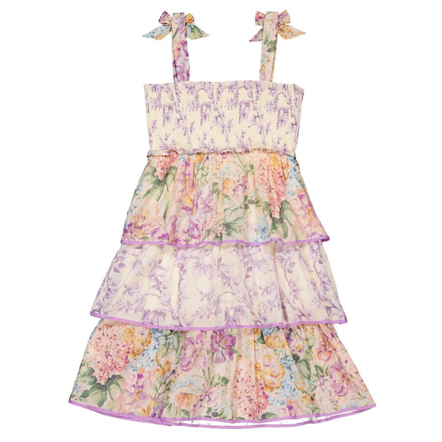 【Zimmermann】Illuminate Draped linen and cotton midi dress Zimmermann Illuminate Draped linen and cotton midi dress
