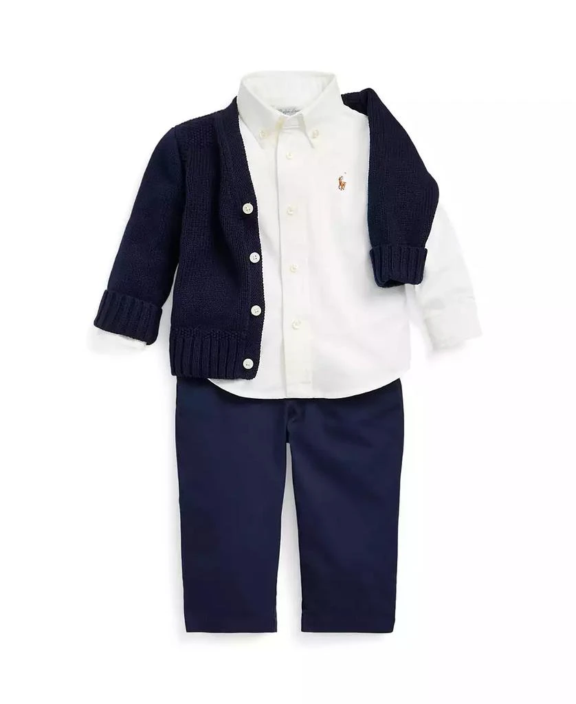 Ralph Lauren Baby Boys Cotton Oxford Button Shirt 3