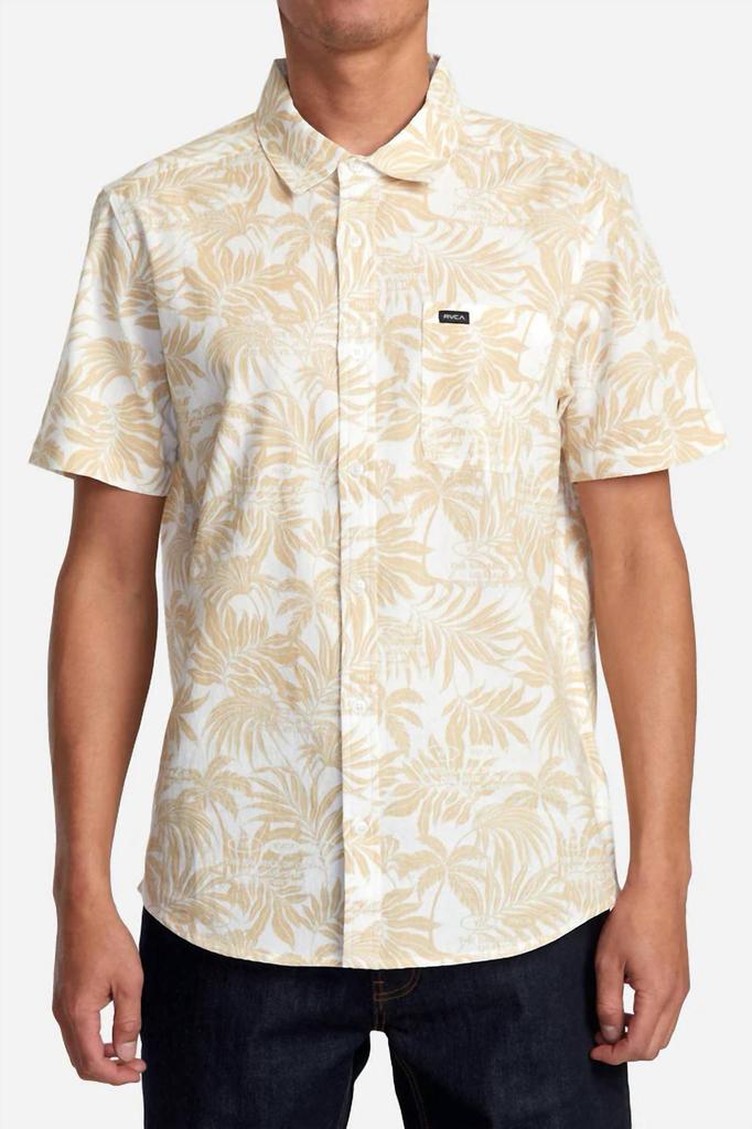 RVCA Rvca - Rvgazi Short Sleeve Woven Shirt