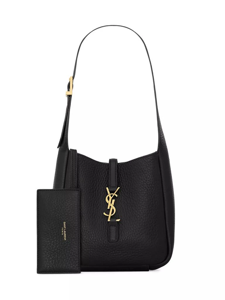 Yves Saint Laurent Le 5 à 7 Supple Baby Shoulder Bag in Grained Leather 3