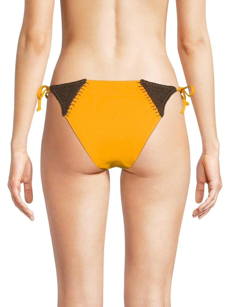 WeWoreWhat Crochet Trim Bikini Bottom 2