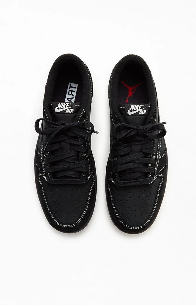 Jordan x Travis Scott 1 Low Black Phantom Shoes 5