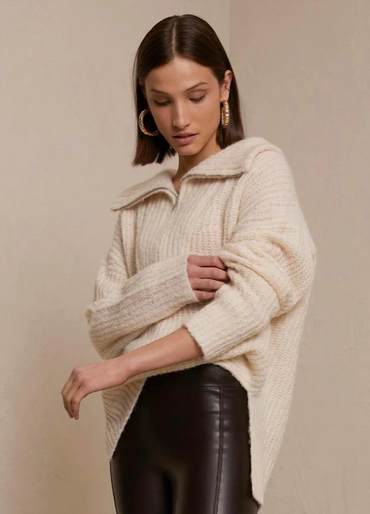 A.L.C. Everett Sweater In White 3